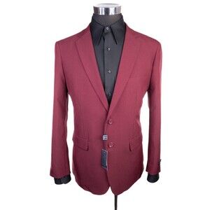 Braveman Jacket Blazer Solid 2-Button Jacket 38R / Slim Fit NEW w/ Tags